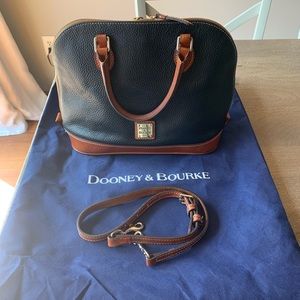 Dooney & Bourke satchel with cross body strap
